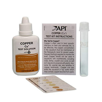 API Copper Test KIT 90-Test Aquarium Water Test Kit