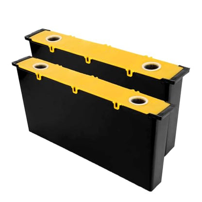 Feeder Beehive Frame 2 Pack 6.5L Bee Feeder Update Feeder Deep Frame Water Feeder Beekeeping Supplies Equipment Tools - size: 2 Pack 6.5 L