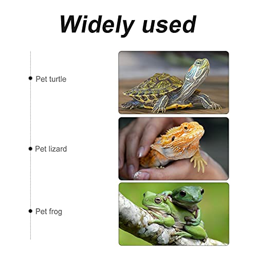 balacoo 3pcs Portable Pet Waste Clips Holders for Reptiles Comfortable Grip Lightweight and Easy to Carry for Tortoises Lizards Frogs and Spiders