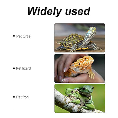 balacoo 3pcs Portable Pet Waste Clips Holders for Reptiles Comfortable Grip Lightweight and Easy to Carry for Tortoises Lizards Frogs and Spiders