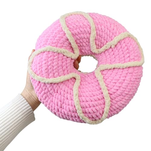 Snake Hide for Ball Python Cozy Crochet Reptile Hideout Donut Bed, Soft Breathable Snake Pouch Carrier for Corn Snake, Hognose & Small Reptiles