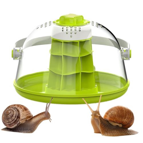 Spider Breeding Box Breathable Portable Mini Pet House Ventilation Holes | Reptile Terrarium for Small Animals Silkworms Snails Turtles