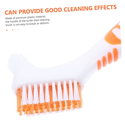 Balacoo 6pcs Multi-Functional Turtle Shell Brush Dense Bristles for Mud Dirt Removal Reptile Tank Cleaner