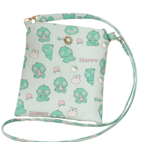 Small Pet Carrier Bag with Soft Minky Dot Lining, Breathable & Waterproof Travel Pouch for Leopard Geckos, Hamsters, Small Reptiles and Small Animals – All-Season Use - color: Green