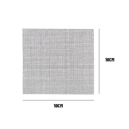 50PCS Pot Hole Mesh Pad Flowerpot Drainage Hole Square Mat Screen for Pot Bottom Prevent Soil Loss Bonsai Plant Gardening Tools, Corrosion Resistance, 10 * 10cm