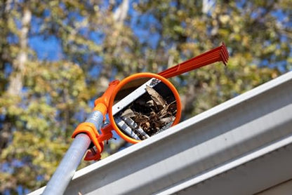Inspection Mirror for Extension Poles | SEE MORE FROM THE GROUND • DESIGNED FOR EXTENSION POLES • LARGE ADJUSTABLE VIEWING MIRROR • INSPECT-DISCOVER-MONITOR-VERIFY