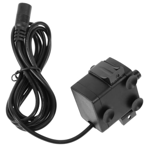 Mini Submersible Water Pump for Fountains and Fish Tanks with Quiet Operation, Abs Material, 90l/h to 240l/ Rate, Practical Small Pond Pump for Aquarium and Outdoor Use