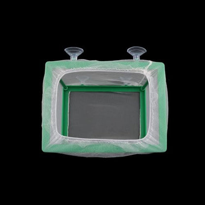 Xiaoyztan Aquarium Breeder Box with Suction Cup for Baby Fish | Plastic mesh breeder box for isolating baby fish in aquariums - size: 6.3"L x 5.51"W x 5.9"H