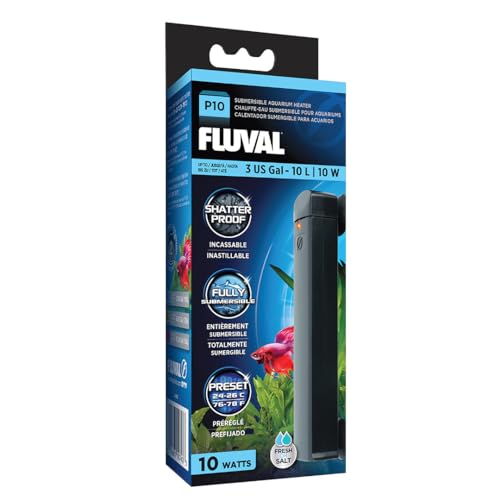 Fluval P10 Submersible Aquarium Heater - size: P10