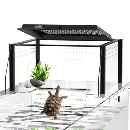 Turtle Basking Platform Fits 17–19" Wide Aquariums for Aquatic Turtles - size: Fit 17-19 Inchs Wide