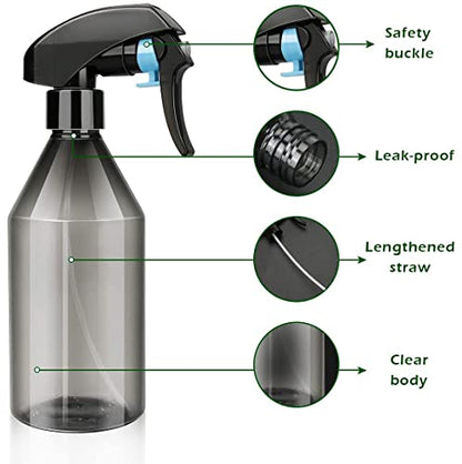 Mister Spray Bottle, Misting Bottle for Plants, Gardening Plant Sprayer | Shatterproof Mist Spray Bottle, 10oz, 2 Pack - style: 2 Pack