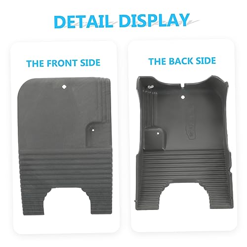Abaodam 2pcs Turtle Basking Platform for Aquatic Turtles Durable Reptile Dock with Suction Cups Climbing Stand for Tanks and Aquariums Promotes Climbing and Exercise - color: Dark Grey