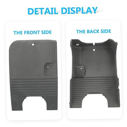 Abaodam 2pcs Turtle Basking Platform for Aquatic Turtles Durable Reptile Dock with Suction Cups Climbing Stand for Tanks and Aquariums Promotes Climbing and Exercise - color: Dark Grey