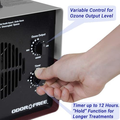 OdorFree Estate 4000 Ozone Generator for Eliminating Odors from Large Homes & Offices, Townhouses and Commercial Spaces at their Source - Easily Treats Up To 4000 Sq Ft - size: Estate - 4000