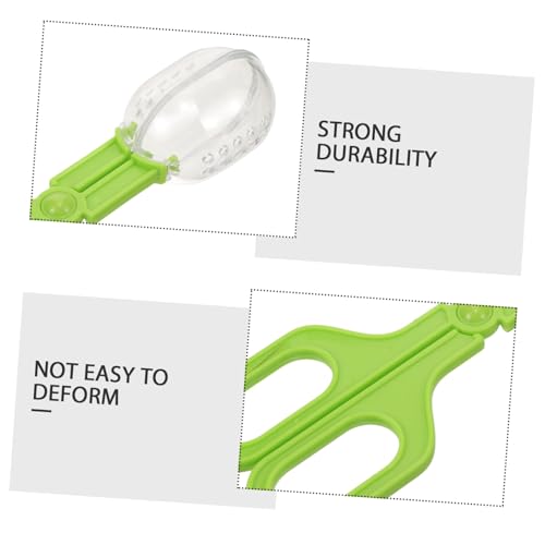 Multi-Functional Insects Catcher Tweezers Cage Clamp Reptile Poop Scoop for Aquarium
