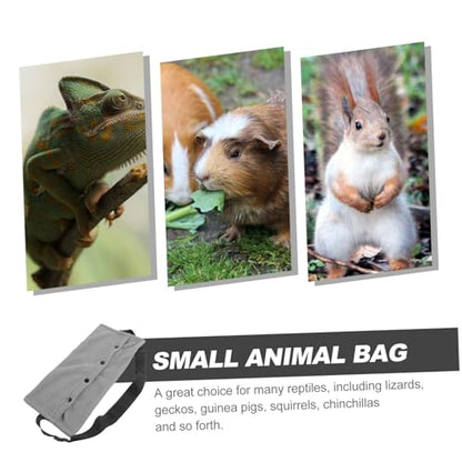 MERRYHAPY Bearded Dragon Carrier Bag Adjustable Sling for Reptiles Portable Lizard Travel Pack Comfortable Design for Outdoor Adventures