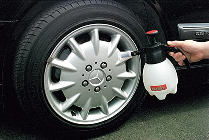 SOLO 418 One-Hand Pressure Sprayer, 1-Liter, Ergonomic Grip for Gardening, Fertilizing, Cleaning & General Use Spraying