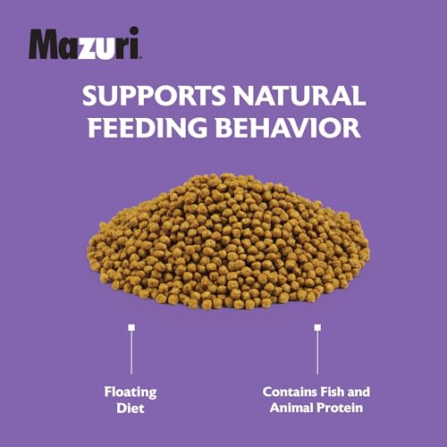 Mazuri | Nutritionally Complete Aquatic Turtle Food | Freshwater Formula - 25 Pound (25 lb.) Bag