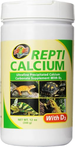 ZooMed Repti Calcium with D3 Reptile Supplement Powder 12-Ounce