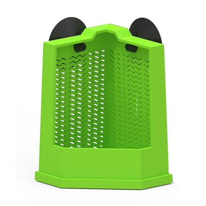 Wall Mounted Reptiles Feeding Station Corner Feeder Box With Suction Cup Attachment For Terrariums Reptiles Supply