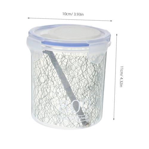 DECHOUS Feeding Container Durable Mantis Breeding Box with Transparent Design for Reptiles Pets and Insect Habitat Showing