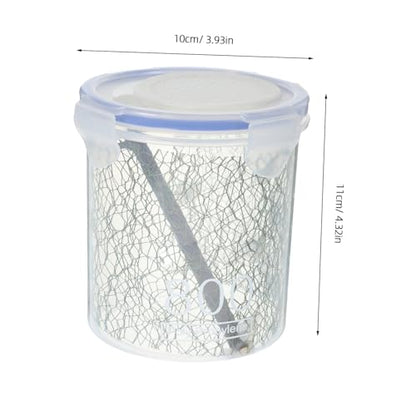 DECHOUS Feeding Container Durable Mantis Breeding Box with Transparent Design for Reptiles Pets and Insect Habitat Showing