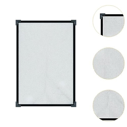 Aquarium Screen Top Cover Protective Net Anti Jumping Tear Resistant DIY Kit Fish Guard Easy to Use - size: 100cmx50cm