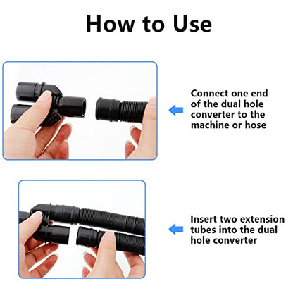 Reptile Fogger Extension Tube, Accessories of Reptile Humidifier Mister Suitable for Reptiles Amphibians and Terrarium