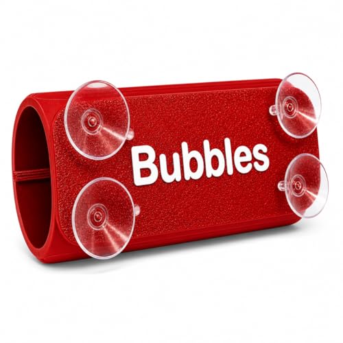 Custom Axolotl Hide with Name – Personalized Aquarium Cave Hideout – Fish Tank Shelter for Axolotls & Small Aquatic Pets (Red) - color: Red