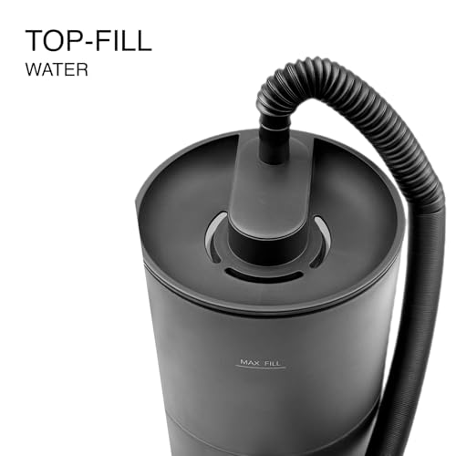 MRREPTILE Reptile Fogger Humidifiers Mister, Misting System for Reptiles, Terrarium Fogger Humidifier, 2.8L Large Capacity Reptifogger [UPGRADE] - size: 1 Gallon Mechanical