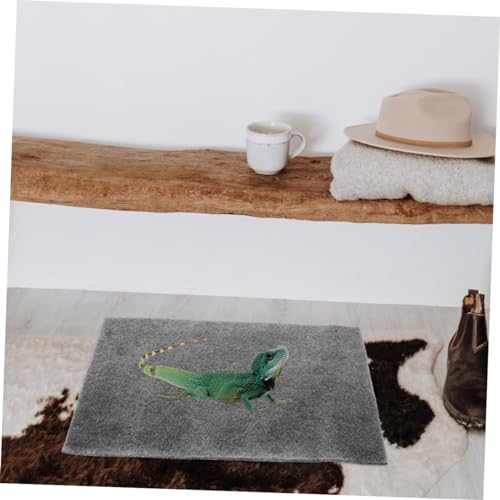 3pcs Reptile Carpets for Turtle Tanks Cypress Mulch Reptile Bedding Leakproof Snake Bedding Mats Gecko Substrate Liners