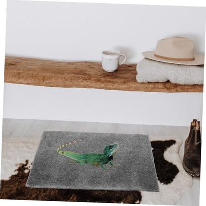3pcs Reptile Carpets for Turtle Tanks Cypress Mulch Reptile Bedding Leakproof Snake Bedding Mats Gecko Substrate Liners