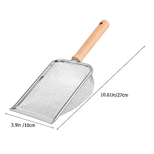BESPORTBLE Cat Litter Scoop Handle Litter Shovel for Cats and Reptiles Fine Mesh Design for Easy Waste Cleanup and Reptile Containers