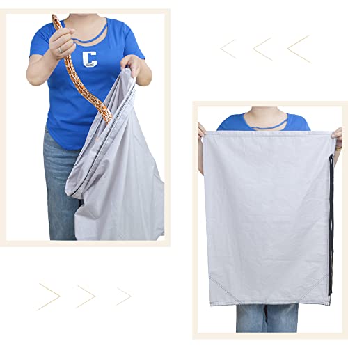 2 Pack Cloth Snake Reptile Bag with Bite Free Pouch Corner Drawstring for Capturing Moving Transporting Hunting Catching Snakes Reptiles to Vet or Travel - size: 11x15