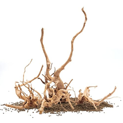 Ultum Nature Systems Driftwood - Spider Drift Wood for Fish Tank, Planted Tank, Terriarium, Paludarium - Versatile Natural Driftwood Decor, Events Wood Centerpiece - Spider Wood, L 15-20", 3 Pack - size: 15-20" 3-Pack