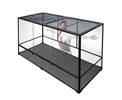 Carolina Custom Cages, 72Lx24Wx36H Giant Deep Extra-Tall Terrarium; Easy Assembly