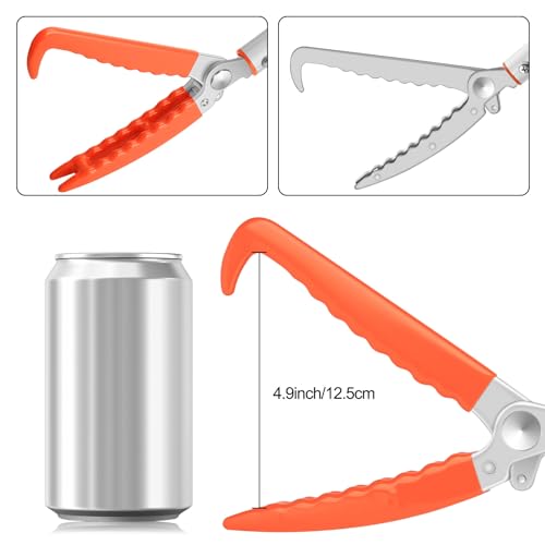 Snake Grabber Tool, 60” Professional Aluminum Alloy Telescopic Rattle Snake Tongs, Reptile Grabber Snake Catcher Wide Jaw Handling Tool with Lock - size: 65 inch