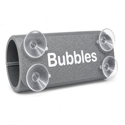 Custom Axolotl Hide with Name – Personalized Aquarium Cave Hideout – Fish Tank Shelter for Axolotls & Small Aquatic Pets (Gray) - color: Gray
