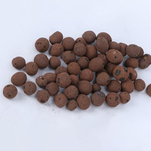 VANZACK 1bag Clay Stones for Decorative Rocks for Hydroponic Plants Bonsai and Terrariums Breathable Potting Material