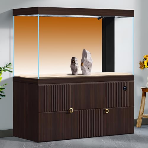 Ombre Brown Aquarium Background Brown and White Fish Tank Background Spectacular Vibrant Ombre Reptile Tank Backgrounds Vivid Blowns White Reptile Tank Terrarium Enclosure Backgrounds 24x12in - color: G-Brown, size: 24(W)x12(H)inches/ 60(W)*30cm(H)