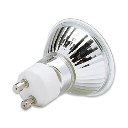 75W MR20 Heat Light Bulb for Reptiles Reptile Light - 1 Pack | Carolina Custom Cages UVB Halogen Basking Light GU10 Twist Lock Base Bulb for Turtle · Bearded Dragon · Other Reptiles