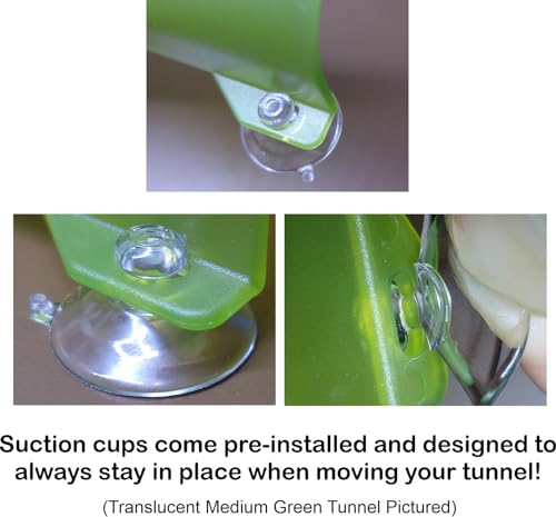 Brand Betta Tunnel (Translucent Light Green) - color: Translucent Light Green