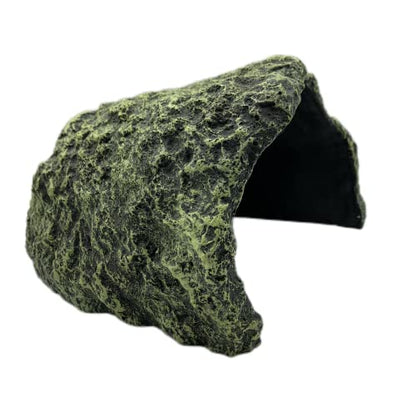Extra Large Reptile Hide Resin Snake Hides | For Ball Pythons, Simulation Rock, For Habitat Lizard Leopard Gecko Bearded Dragon Turtle, Terrarium Decor