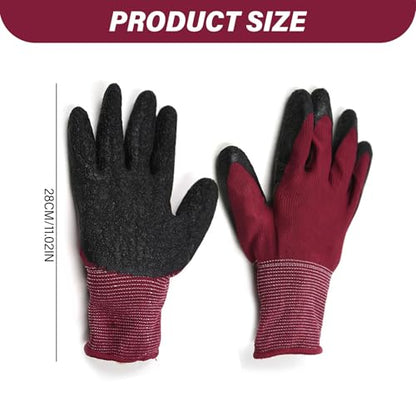 Dog Bite Gloves Animal Handling Gloves 1 Pair Average Size Animal Handling Bite Proof for Hamster Bird Parrot Hedgehog Squirrel