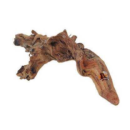 emours Aquarium Driftwood Fish Tank Decoration, Natural Wood, Large | 9-12 Inch Length - size: Large