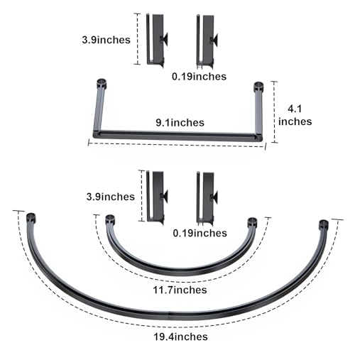 Floating Plant Corral for Aquarium, Fish Tank Accessories to Separate Floating Plants, Automatically Adjusts Height with Water Level, Suitable for All Floating Plants and All Aquariums (Style 3) - size: Style 3