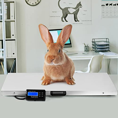 Dog Scale, Dog Scale for Large Breed, Pet, Shipping, 440 Lb, 41x21 Platform | Houseables Livestock, Pet Weight, Animal, Veterinary, Sheep, Goat, Pig, Packages, Weighing, Puppy, Vet, Heavy Duty, Digital