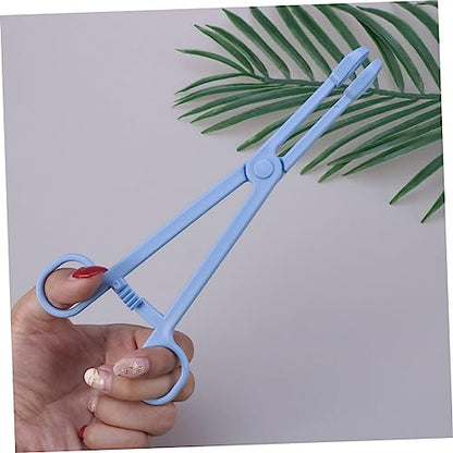 2pcs Reptile Poop Scooper Tool Portable Tortoise Lizard and Hamster Waste Pickup Clips Easy Cleanup for PET Owners