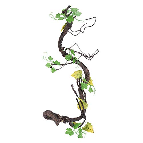Artificial Vine Climber, Artificial Reptiles Vine Climber Jungle Forest Bend Branch Terrarium Cage Decor(WF-1) - size: WF-1