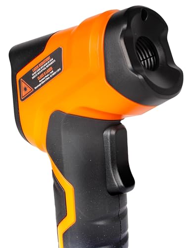 WEN Infrared Thermometer Gun with Targeting Laser and -58 to 1022 Degree Fahrenheit Temperature Range and 12:1 Resolution (TH912L)